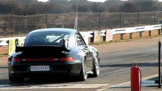 Brian White Runs 225kmh on the 1km with a 993GTR [upl. by Atenaz369]