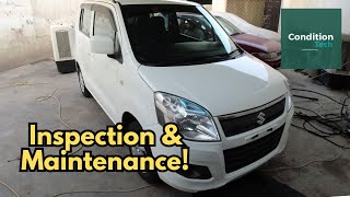 Suzuki Wagon R  Inspection and Maintenance [upl. by Ardena]