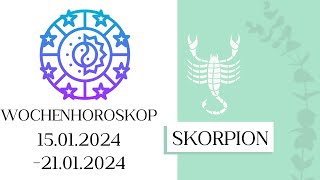 ♏ Wochenhoroskop  Skorpion  1501210124  KW 032024 [upl. by Onaireves735]