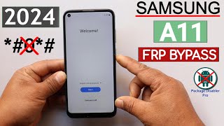 Samsung A11 Frp BypassUnlock 2024 Without 0 Code  Without Loader File  Android 1112 [upl. by Sly986]