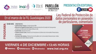 Ley Federal de Protección de Datos Personales en Posesión de Particulares Comentada [upl. by Noswad506]