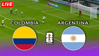 🔴Colombia vs Argentina  FIFA World Cup Qualifying CONMEBOL [upl. by Job]