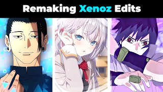 I Tried Remaking XENOZs Edits In 2 Hours [upl. by Ddot]