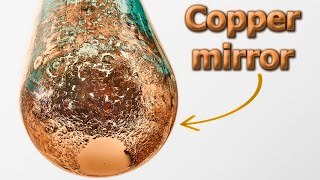 I reduce COPPER from oxide using ANHYDROUS HYDRAZINE [upl. by Harbot]