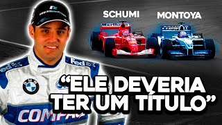 JUAN PABLO MONTOYA O PILOTO DE F1 QUE ERA BOM DEMAIS para ser CAMPEÃO acredite se quiser [upl. by Lauer]