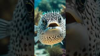 Pufferfish Defense Mechanisms Unveiled shorts [upl. by Brenn]