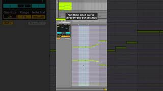 Cool ableton trick with quotMidi Transformation Toolsquot [upl. by Annalee385]