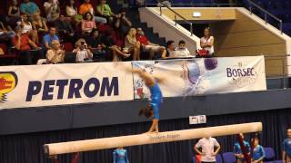 Larisa Iordache  Beam 2014 Romanian Nationals [upl. by Enelkcaj488]