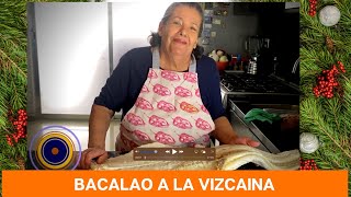 Bacalao a la Vizcaína  La Cocina Mexicana de Mamá Lupe [upl. by Haelahk]