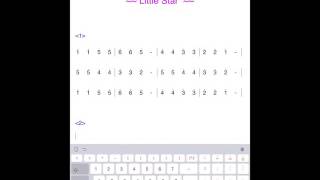 TextMusic  Quick notate with Numbered Musical Notation [upl. by Yroj]