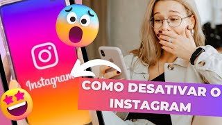 Como desativar o Instagram pelo celular [upl. by Strephonn]