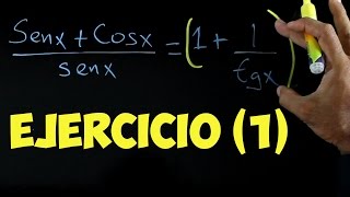 MATEMÁTICAS GEOMETRÍA Identidades Trigonométricas Ejercicio 1 AULAEXPRESS BACHILLERATO [upl. by Arbas]