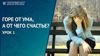 Горе от ума  а от чего счастье Урок 1 [upl. by Annawaj]