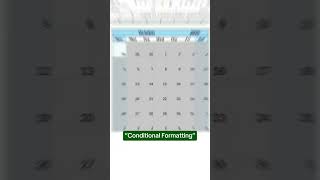 Dynamic calendar in Excel 2024 shorts excel video short microsoft exceltips formula1 videos [upl. by Yelroc]