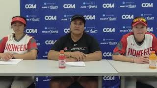 2024 CCAA Softball Tournament Cal Stat East Bay postgame 3 [upl. by Barron629]