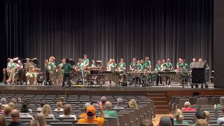 WCHS Marching Panthers Drumline Mt Zion 10122 [upl. by Sackman822]