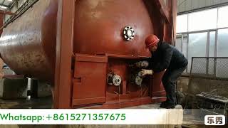 ISO NH3 Tank Container Hydraulic Test 32Mpa [upl. by Watson384]