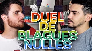 DUEL DE BLAGUES NULLES  Amixem Vs Joyca [upl. by Lexis690]