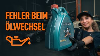 Die 5 größten Fehler beim selbst durchgeführten Ölwechsel  Tipps von AUTODOC [upl. by Dania996]