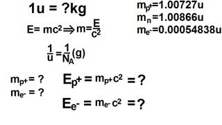 Physics  Nuclear Physics 2 of 22 Energy Equivalent of Nuclear Matter [upl. by Luci183]