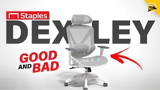 Staples Dexley Union amp Scale FlexFit Office Chair  Is It Worth It [upl. by Ettesoj]