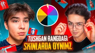 RULETKADAN🔥QAYSI RANG TUSHSA SHU RANGDAGI PUBG MOBILE NARSALARIDA OYMAYMIZ😈 [upl. by Annaegroeg]