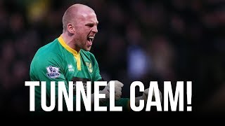 TUNNEL CAM Norwich City 10 Tottenham Hotspur [upl. by Clemmy205]