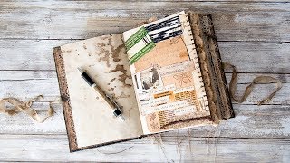 Using your Junk Journal  Memory Collages  Journal with me 1 [upl. by Anwad]