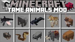 Minecraft TAME AND BREED BETTER ANIMALS MOD  SPAWN IN VILLAGE MORE ANIMAL MOBS  Minecraft Mods [upl. by Elbertine129]