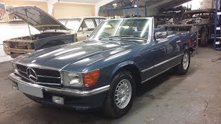 Mercedes 350 SL Restoration R107 [upl. by Ydennek]