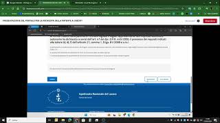 Portale e modalità richiesta patente a Crediti tramite sito INL [upl. by Gamali]
