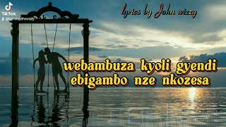 Masavu Teeba Radio ft Azawi official lyrics video AI Eyo Shata [upl. by Woodberry]