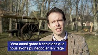 Itinéraire de projets européens  Ferme de la HauteLande à Captieux [upl. by Pogue493]