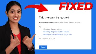 How to Fix This Site Cant be Reached Error  This Site Cant be Reached Problem Solved [upl. by Llenral820]