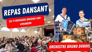 Orchestre Bruno Dubois Repas Dansant musette BrienonsurArmançon du 111123 [upl. by Arba]