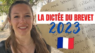 Teste ton français avec la dictée du brevet des collèges 2023 🚀 [upl. by Serena]