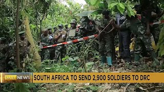 DR Congo South Africa set to deploy 2900 soldiers to east DRC [upl. by Anavoj]