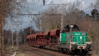 Trains en Limousin compilation Printemps 2015 [upl. by Ahsenit951]