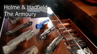 Holme and Hadfield Knife Display Case  The Armoury [upl. by Redmer]