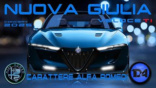 Nuova Alfa Romeo GIULIA VELOCE Ti  2025 [upl. by Frasco]