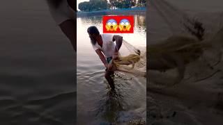 How to throw cast net  net fishing shorts fishing ytshorts [upl. by Ahsekahs230]