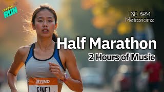 180 BPM metronome marathon running music Half Marathon [upl. by Othilie]