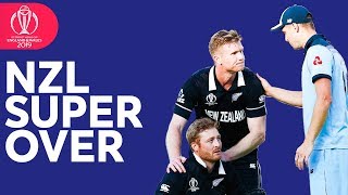 New Zealand Super Over  Every Ball  ICC Cricket World Cup 2019 [upl. by Scutt]