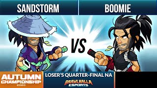 Sandstorm vs Boomie  Losers QuarterFinal  Autumn Championship 2020  1v1 NA [upl. by Botsford543]