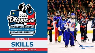 Canadian Ringette Championships Skills Competition 2024 [upl. by Atsok]