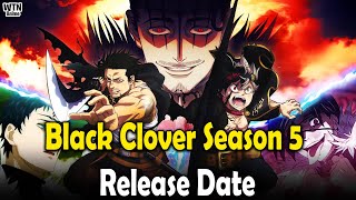 Black Clover season 5 potential release date [upl. by Baras]