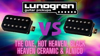 LUNDGREN The One Hot Heaven Black Heaven ceramic amp alnico  metal riff comparison [upl. by Harac76]