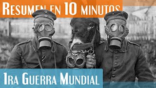 La Primera Guerra Mundial en 10 minutos 19141918 [upl. by Godden980]