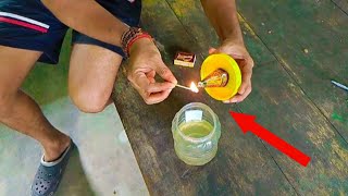 Water vs Anar Bomb Experiment। The Rajput Sanni। viralvideo [upl. by Tewell]