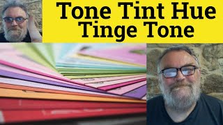 😎 Tinge vs Tint vs Hue vs Tone Vs Shade  Tinge Meaning  Tint Defined  Hue Examples  Tone Shade [upl. by Autry153]